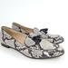 J. Crew Shoes | Jcrew Snakeskin Charlie Loafers Sz 10 | Color: Black/Gray | Size: 10