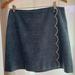 J. Crew Skirts | J Crew Embroidered Chambray Skirt | Color: Blue/White | Size: 6
