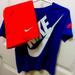 Nike Matching Sets | For Savage Mijo: Boys Size 4 Nike Matching Set. Red, White, And Blue | Color: Blue/Red | Size: 4b