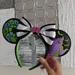 Disney Accessories | Firm! Nwt Disney Parks Nightmare Before Christmas Gitd Oogie Boogie Mouse Ears | Color: Black/Blue | Size: Os