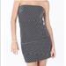 Anthropologie Dresses | Anthro Cynthia Steffe Black Striped Side Zip Dress | Color: Black | Size: 2