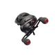 Mitchell MX3LE Baitcasting Reel, Fishing Reel, Low Profile Baitcast Reels, Predator Fishing, Pike, Perch, Zander, Unisex, Black/Red, LP | Left Hand | 7.2:1