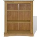 Susany 3-Tier Bookcase Book Shelves Storage Shelf Wooden Storage Cabinet for Office, Living Room, Bedroom, Entrance, Mexican Pine Corona Range 81x29x100 cm