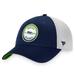 Men's Fanatics Branded College Navy/White Seattle Seahawks Iconic Gradient Trucker Snapback Hat