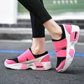 Baskets vulcanisées pour femmes chaussures plates de haute qualité plate-forme de marche grande