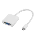 Câble adaptateur Mini DisplayPort Display DP vers VGA pour Apple MacPleAir iMac Mac blanc 1