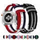 Bracelet en toile de nylon pour Apple Watch bracelet en tissu bracelet pour iWatch 6 5 4 SE