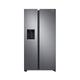 Samsung RS6GA8521S9/EG Side-by-Side Kühlschrank, 178 cm, 634 ℓ, Wasser- und Eisspender, Wassertank 4,5 ℓ Inhalt, Platzsparender In-Door Icemaker, Space Max, Twin Cooling+, Edelstahl Look