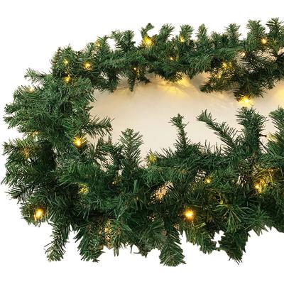 Tannengirlande 270cm/540cm/810 cm mit 35/50/100 LED-MLK065-V Image