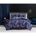 Badgley Mischka Home Midnight Garden Comforter Set