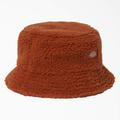 Dickies Red Chute Fleece Bucket Hat - Gingerbread Brown Size XL (WHR14)