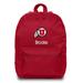 Youth Red Utah Utes Personalized Backpack