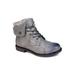 Wide Width Women's Duena Bootie by Cliffs in Grey (Size 6 1/2 W)