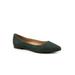 Wide Width Women's Liz Tassel Loafer by Trotters in Black Patent (Size 7 W)