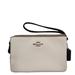 Coach Bags | Coach Chalk Multi-Color Double Corner Zip Wristlet In Colorblock | Color: Brown/Cream | Size: 6 1/2" (L) X 3 3/4" (H) X 1 3/4"