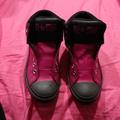 Converse Shoes | Converse All Star Tennis Shoes | Color: Black/Pink | Size: 5bb