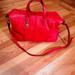 Coach Bags | Coach Hadley Luxe Leather Bag Os Red Coach | Color: Red | Size: Os