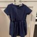 Zara Dresses | Adorable Navy Blue Zara Dress | Color: Blue | Size: 6g