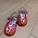 Disney Shoes | Minnie Mouse Disney Jelly Sparkle Sandals Size 5 | Color: Pink/Purple | Size: 5bb