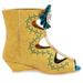 Disney Costumes | Merida Costume Glitter-Finish Boots For Kids | Color: Blue/Gold | Size: Various