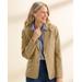 Appleseeds Women's Classic Wool Blazer - Brown - 8P - Petite