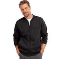 Blair Men's John Blair Supreme Fleece Baseball Jacket - Black - 2XL