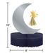 Creative Converting To the Moon & Back Party Supplies & Decorations Kit, Serves 8 in Blue/White | Wayfair DTC7479E4B