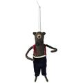 The Holiday Aisle® Fanciful Bear Hanging Figurine Ornament in Black/Brown/Red | 5.5 H x 2 W x 3.5 D in | Wayfair 9CA4EB32A11C422D84FC71BC64595ECD