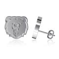 Dayna Designs Morgan State Bears Team Logo Silver Post Earrings