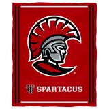 University of Tampa Spartans 36'' x 48'' Children's Mascot Plush Blanket