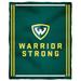 Wayne State Warriors 36'' x 48'' Children's Mascot Plush Blanket