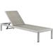 Latitude Run® Shore Aluminum Outdoor Chaise Set of 4 Metal in Gray | 20 H x 25 W x 76 D in | Wayfair 228120B063784924BBAB87669858955E