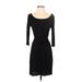 Old Navy Casual Dress - Sheath: Black Solid Dresses - Women's Size Small