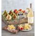 Vintner's Choice Deluxe Pears, Apples, And Cheese Gift With Wine, Assorted Foods, Gifts by Harry & David