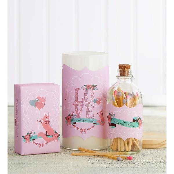 1-800-flowers-seasonal-gift-delivery-love-is-all-you-need-candle-gift-set-|-put-a-smile-on-their-face/