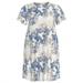 Lularoe Dresses | Lularoe Roselyn - Xs - Brand New With Tags | Color: Blue/White | Size: Xs