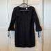 J. Crew Dresses | J Crew Black Dress With Bell Sleeves Size 10 | Color: Black | Size: 10