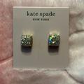 Kate Spade Jewelry | Kate Spade Simulated Opal Earrings. | Color: Blue/Pink | Size: Os