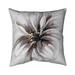 Purple Orchid Floral Square Throw Pillow Polyester/Polyfill blend Begin Edition International Inc | 15 H x 15 W x 5.75 D in | Wayfair