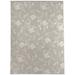 Beige Rectangle 3' x 5' Kitchen Mat - Red Barrel Studio® Transparent Flower Kitchen Mat 60.0 x 36.0 x 0.08 in white/brown | Wayfair