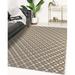 Black 144 x 108 x 0.08 in Area Rug - Latitude Run® Abstract Machine Woven Area Rug in Gray/Charcoal | 144 H x 108 W x 0.08 D in | Wayfair