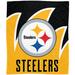 Pittsburgh Steelers 60'' x 70'' Splash Coral Fleece Blanket
