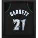 Kevin Garnett Black Minnesota Timberwolves Autographed Framed Mitchell & Ness 1997-98 Authentic Jersey Shadowbox