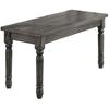 Bench by Acme in Weathered Gray