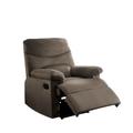 Recliner (Motion) by Acme in Light Brown Woven