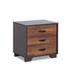 Accent Table Or Nightstand by Acme in Walnut Espresso