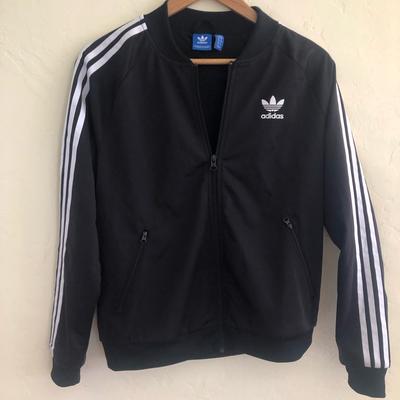 Adidas Jackets & Coats | Adidas Sport Jacket Medium | Color: Black/White | Size: M