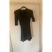 Free People Dresses | Free People Xs Black Dress Ribbed True To Size | Color: Black | Size: Xs
