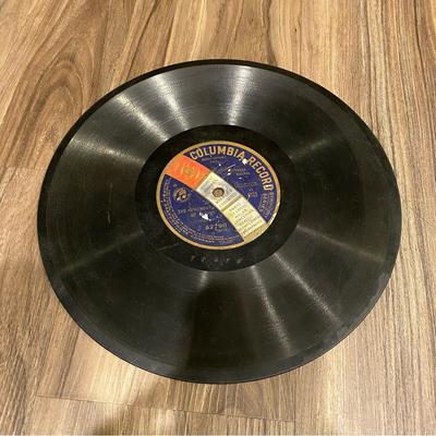 Columbia Media | Barbara Maurel 78 Rpm Columbia A2790: The Birthday Of A King/The Star Of East | Color: Black/Blue | Size: Os