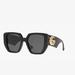 Gucci Accessories | Gucci Women’s Luxury Oversized Sunglasses Large Gg Logo Gg0956s | Color: Black/Gold | Size: Os